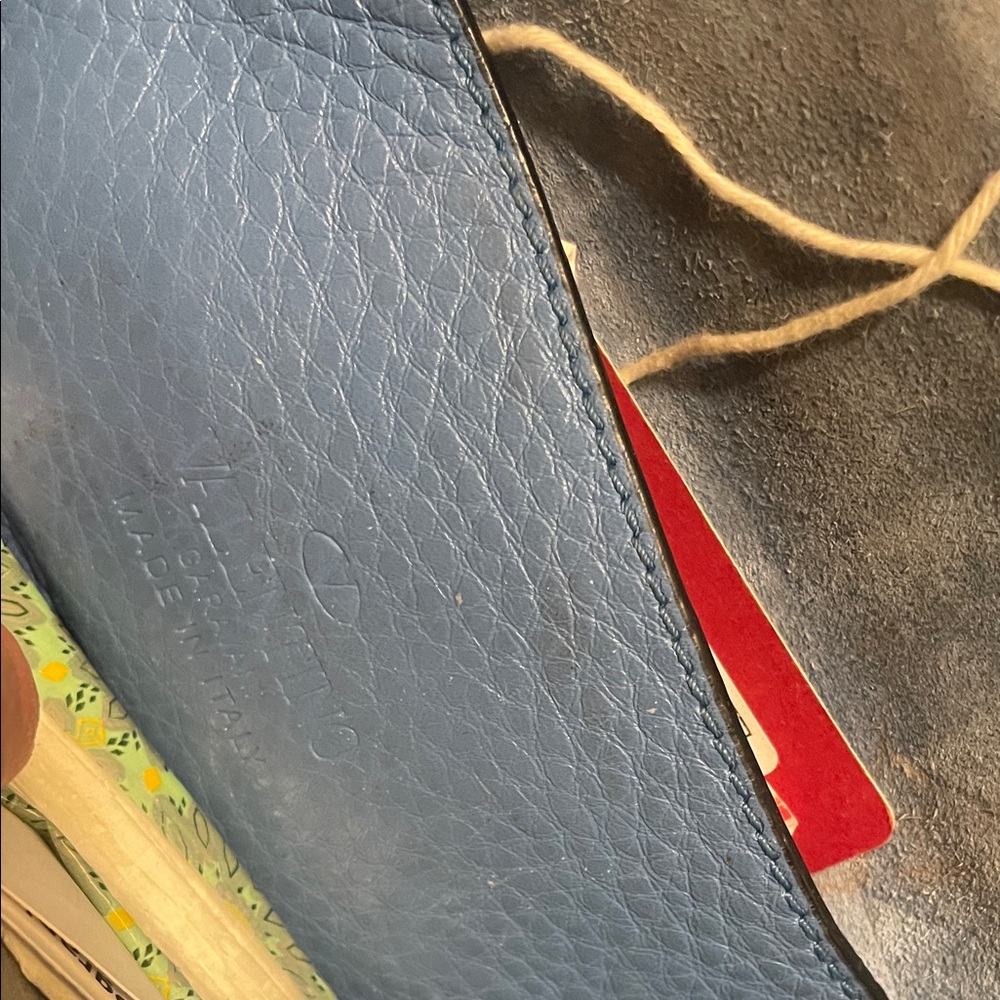 Authentic Valentino Garavani used Blue Studded Crossbody Bag - Picture 8 of 16